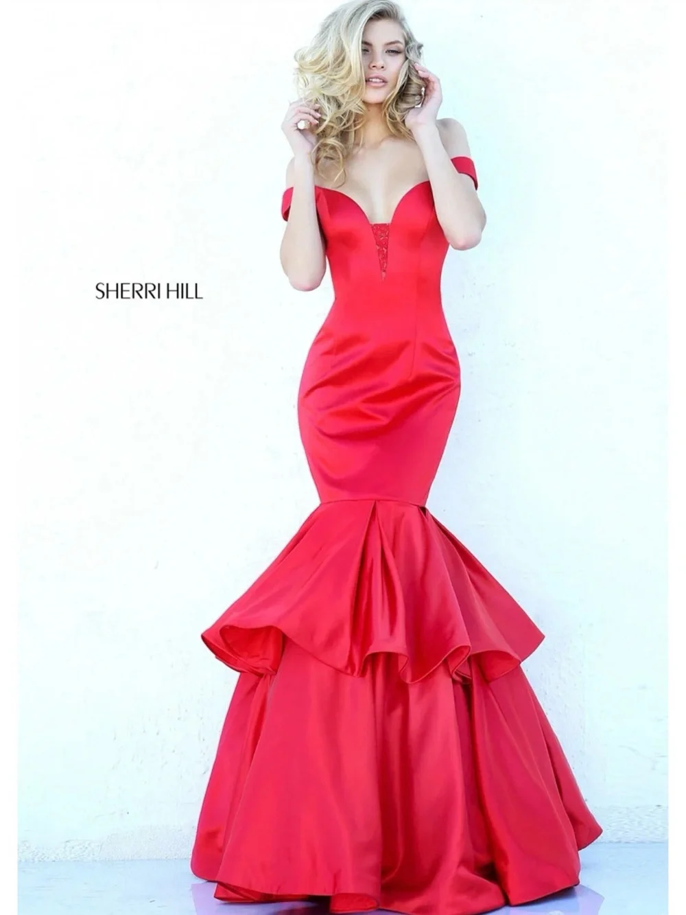 mermaid dress for sale near me Missord Strapless Lantern Sleeve Mermaid Formal Dress WY105 Online Sale –  MISS ORD